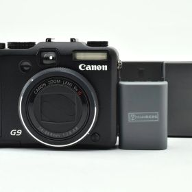 Canon キヤノン PowerShot G9 ブラック /3391 動作OK 返金保証