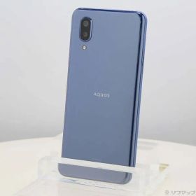 ソフマップ 〔中古品〕 AQUOS sense3 plus サウンド 64GB クラッシィブルー SHV46 auロック解除SIMフリー【258】