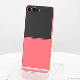 Galaxy Z Flip7 512GB コーラルレッド SM-F766QZRESJP SIMフリー ［6.9インチ/4.1インチ有機EL／Exynos 2500／RAM:12GB／ナノSIM&eSI