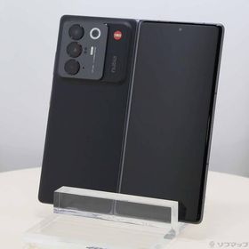 〔中古〕ワイモバイル nubia Fold 256GB ブラック ZESCN1 Y!mobile SIMフリー〔258-ud〕
