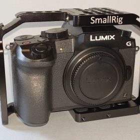【ケージ・マイク付き！】Panasonic LUMIX G7 DMC-G7