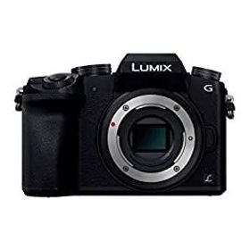 【中古】「非常に良い」パナソニック ミラーレス一眼カメラ ルミックス G7 ボディ 1600万画素 ブラック DMC-G7-K