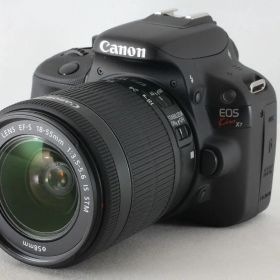 キヤノン Canon EOS Kiss X7 EF-S 18-55 IS STM レンズキット ブラック 僅か463ショット 付属品満載◇51581