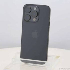ソフマップ 〔中古品〕 iPhone15 Pro 128GB ブラックチタニウム MTU73J／A SIMフリー【352】