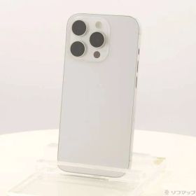 ソフマップ 〔中古品〕 iPhone15 Pro 128GB ホワイトチタニウム MTU83J／A SIMフリー【352】