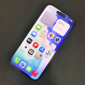 SIMロック解除済 iPhone 15 Pro 128GB ブルーチタニウム MTUA3J/A