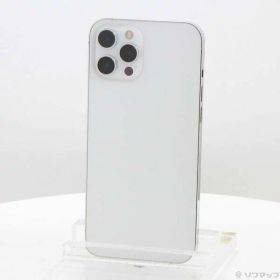 【中古】Apple(アップル) iPhone12 Pro Max 128GB シルバー MGCV3J／A SIMフリー 【352-ud】