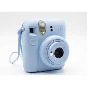 【中古 動作確認済】 富士フイルム(FUJIFILM) チェキ インスタントカメラ instax mini 12 パステルブルー