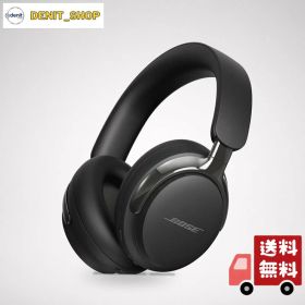 Bose QuietComfort Ultra Headphones(第2世代) 空間オーディオ 完全 ワイヤレス オーバーイヤー型 ヘッドホン ノイズキャンセリング Bluetooth接続 マイク搭載 最大30時間再生 急速充電 ブラック