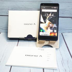 au Qua phone QZ 京セラ KYV44 インディゴ 本体 白ロム SIMロック解除済み SIMフリー ほぼ新品 027238