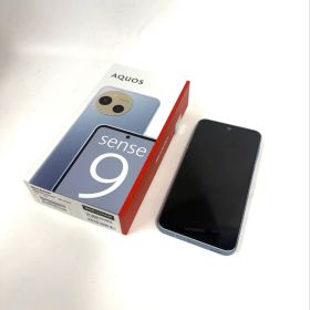 ジャンク SHARP AQUOS sense9 SH-M29 ブルー 本体