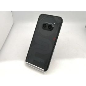 【中古】NOTHING 国内版 【SIMフリー】 Nothing Phone (2a) 8GB 128GB ブラック【広島本通】保証期間1ヶ月【ランクB】