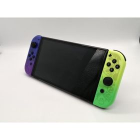 【中古】Nintendo Switch 本体 (有機ELモデル) HEG-S-KCAAA スプラトゥーン3エディション【小倉駅前】保証期間１ヶ月【ランクB】