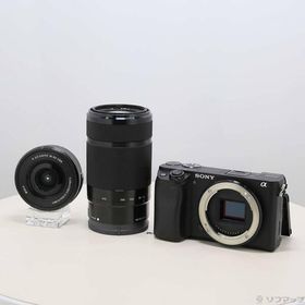 〔中古〕SONY(ソニー) α6400 ILCE-6400Y ダブルズームレンズキット ブラック〔295-ud〕