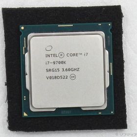 〔中古〕intel(インテル) Core i7 9700K 〔3.6GHz／LGA 1151〕〔344-ud〕
