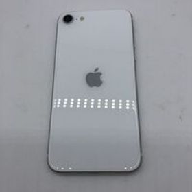 中古 【au】Apple iPhoneSE 4.7インチ (第2世代/2020) 64GB (ホワイト) MHGQ3J/A 新パッケージ版 146172 状態： C:並品