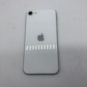 中古 【au】Apple iPhoneSE 4.7インチ (第2世代/2020) 64GB (ホワイト) MHGQ3J/A 新パッケージ版 146172 状態： C:並品