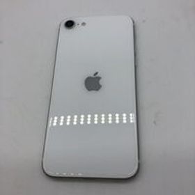 中古 【au】Apple iPhoneSE 4.7インチ (第2世代/2020) 64GB (ホワイト) MHGQ3J/A 新パッケージ版 146172 状態： C:並品