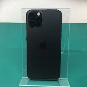 中古 【SIMロック解除済み】【SoftBank】Apple iPhone12 Pro 6.1インチ 256GB (グラファイト) MGM93J/A 155596【6/11値下げ!】 状態： A:美品