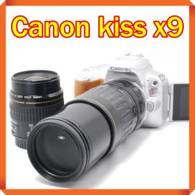 ✨ Canon EOS kiss x9 一眼レフ スマホ転送 ダブルレンズセット
