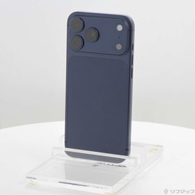 (中古)Apple iPhone17 Pro Max 256GB ディープブルー MFYA4J/A SIMフリー(377-ud)