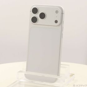 (中古)Apple iPhone17 Pro Max 256GB シルバー MFY84J/A SIMフリー(377-ud)