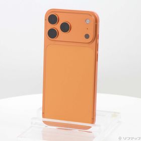 (中古)Apple iPhone17 Pro Max 1TB コズミックオレンジ MFYG4J/A SIMフリー(258-ud)