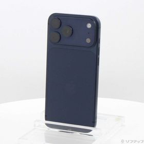 (中古)Apple iPhone17 Pro Max 256GB ディープブルー MFYA4J/A SIMフリー(352-ud)