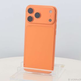 (中古)Apple iPhone17 Pro Max 512GB コズミックオレンジ MFYD4J/A SIMフリー(258-ud)