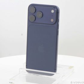 (中古)Apple iPhone17 Pro Max 256GB ディープブルー MFYA4J/A SIMフリー(258-ud)