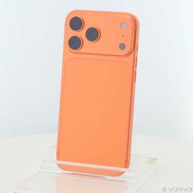 (中古)Apple iPhone17 Pro Max 1TB コズミックオレンジ MFYG4J/A SIMフリー(258-ud)