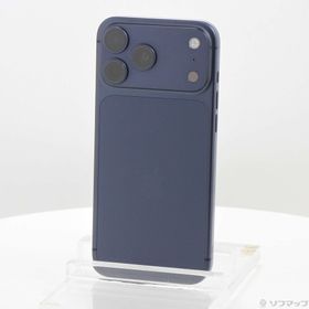 (中古)Apple iPhone17 Pro Max 256GB ディープブルー MFYA4J/A SIMフリー(198-ud)