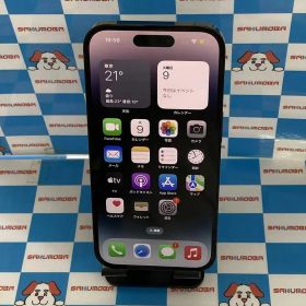 【中古】iPhone14 Pro 128GB スペースブラック MPXU3J/A AU版SIMフリー