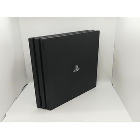 【中古】SONY PlayStation4 Pro ジェット・ブラック 1TB CUH-7100BB01【川崎駅前】保証期間１ヶ月【ランクB】