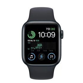 Apple 【第2世代】Apple Watch SE 40mm GPS+Cellularモデル MNPL3J/A A2726【ミッドナイトアルミニウムケース/ミッドナイトスポーツバンド】 [未使用] 【当社6ヶ月保証】 イオシス