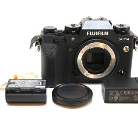 ■極上品■ FUJIFILM X-T4ボディ ブラック X-T4-B ＊27411