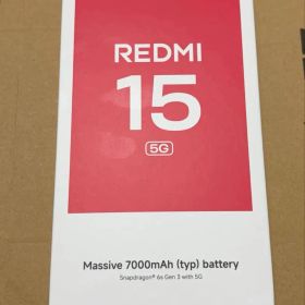 Redmi 15 5G Titan Gray 128GB 本体