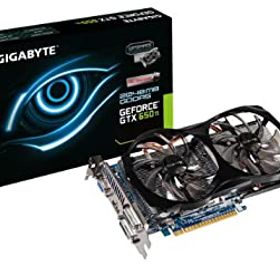 【中古-非常に良い】 GIGABYTE グラフィックボード NVIDIA GeForce GTX650Ti 2GB PCI-E WINDFORCE2X GV-N65TOC-2GI