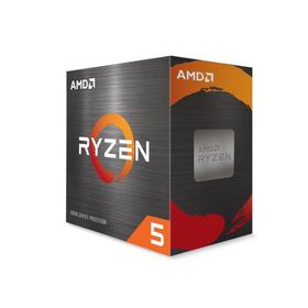 AMD Ryzen 5 5600 BOX Socket AM4 / 6コア12スレッド / 3.5GHz(ブーストクロック 4.4GHz) / L2 3MB+L3 32MBキャッシュ / 最大PCIe(4.0)