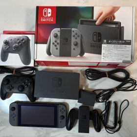 Nintendo Switch HAC-001 グレー 付属品完備 Proコン付