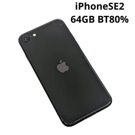 iPhone SE2 64GB BT80% シムフリー アイフォン ブラック