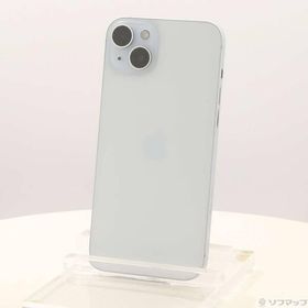 〔中古〕Apple(アップル) iPhone15 Plus 128GB ブルー MU0D3J／A SIMフリー〔344-ud〕