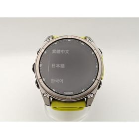 【中古】Garmin fenix 8 Sapphire Dual Power 51mm 010-02907-51 (Ti/Amp Yellow)【神保町】保証期間１ヶ月【ランクB】