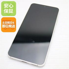 【中古】美品 SCG19 Galaxy S23 クリーム AU スマホ SAMSUNG 安心保証 即日発送 土日祝発送OK