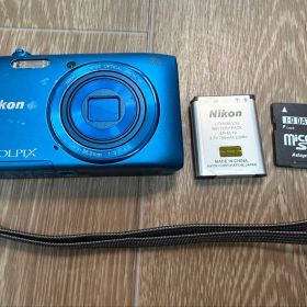 Nikon COOLPIX S3600 ブルー デジタルカメラ デジカメジャンク