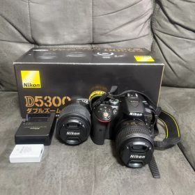 ニコン 一眼レフカメラ D5300 ダブルズームキット2 WiFi ☆美品☆