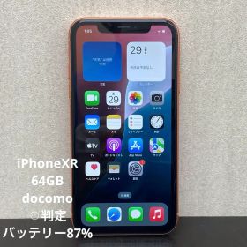 ◎BT87%/良品◎iPhoneXR 64GB ◯判定 MT0A2J/A