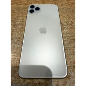 【中古正常品】iPhone11ProMax 256GB シルバー SIMフリー MWHK2J/A A501
