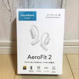 【新品】Soundcore AeroFit 2 ワイヤレスイヤホン ホワイト
