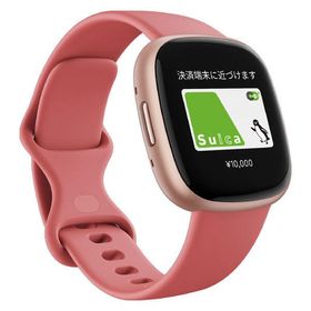 Google Fitbit Versa 4 Pink Sand/Copper Rose FB523RGRW-FRCJK 1個